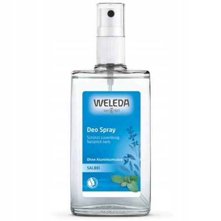 WELEDA Déodorant à la sauge 1×200 ml, déodorant, recharge - sans spray