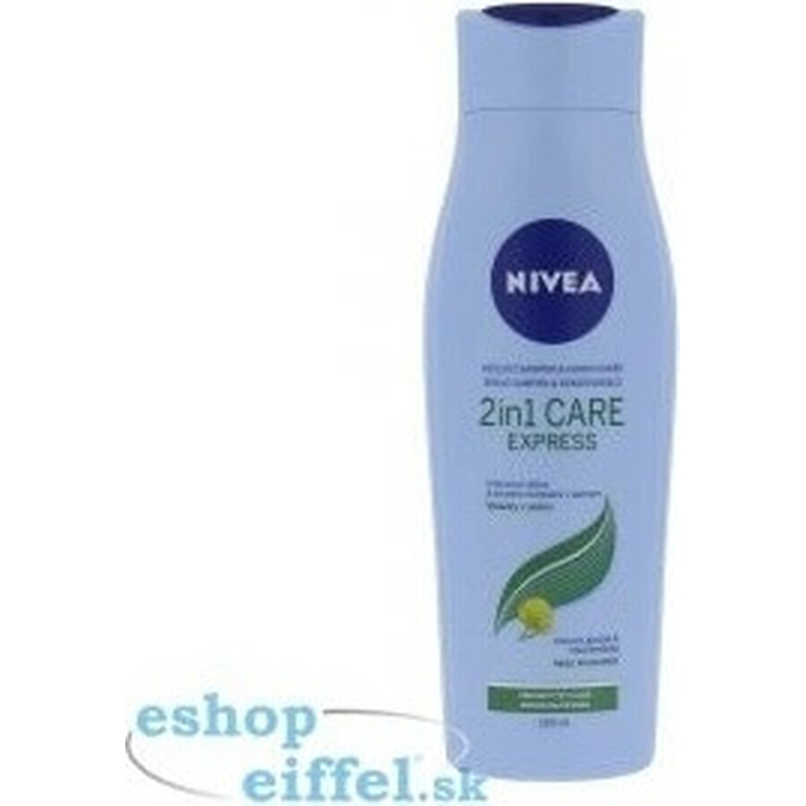 Șampon Nivea 2in1 Care Express 1×250 ml, șampon