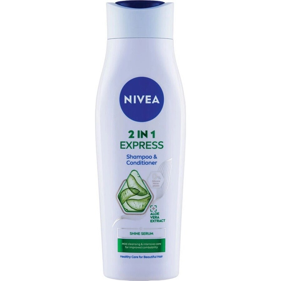 Șampon Nivea 2in1 Care Express 1×250 ml, șampon Șampon Nivea 2in1 Care Express 1×250 ml, șampon