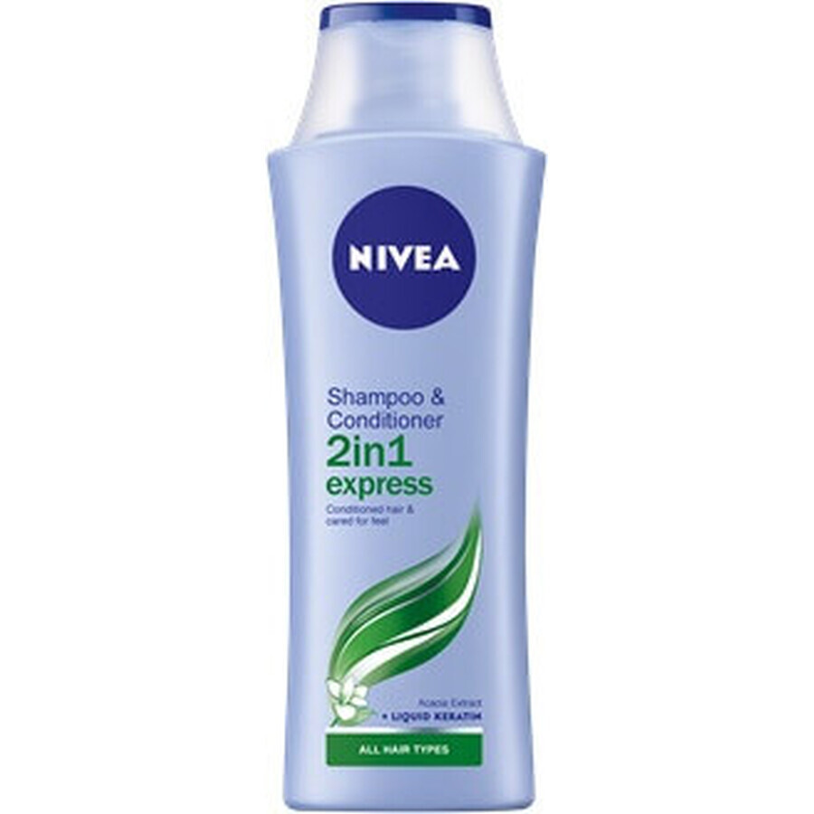 Șampon Nivea 2in1 Care Express 1×250 ml, șampon Șampon Nivea 2in1 Care Express 1×250 ml, șampon