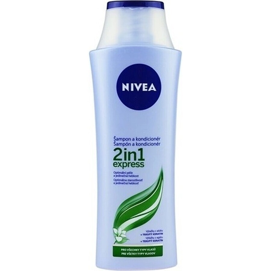 Șampon Nivea 2in1 Care Express 1×250 ml, șampon Șampon Nivea 2in1 Care Express 1×250 ml, șampon