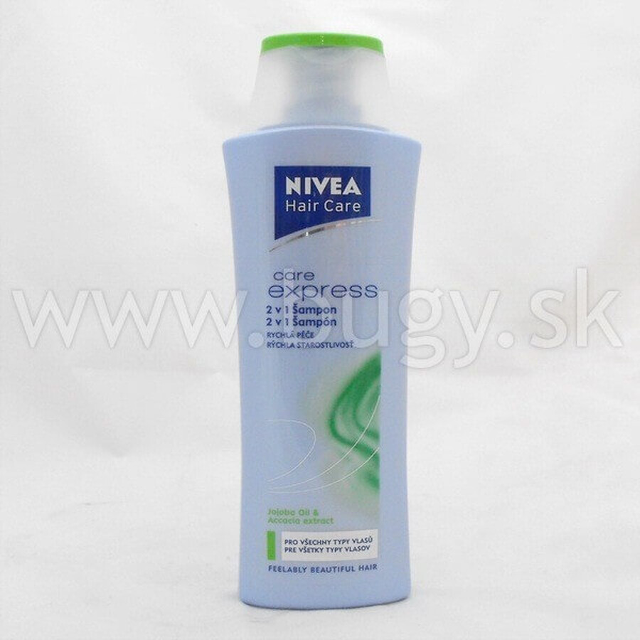 Șampon Nivea 2in1 Care Express 1×250 ml, șampon Șampon Nivea 2in1 Care Express 1×250 ml, șampon