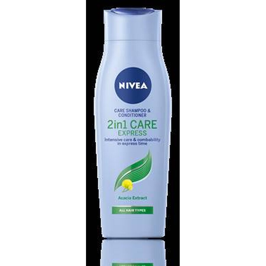 Șampon Nivea 2in1 Care Express 1×250 ml, șampon Șampon Nivea 2in1 Care Express 1×250 ml, șampon
