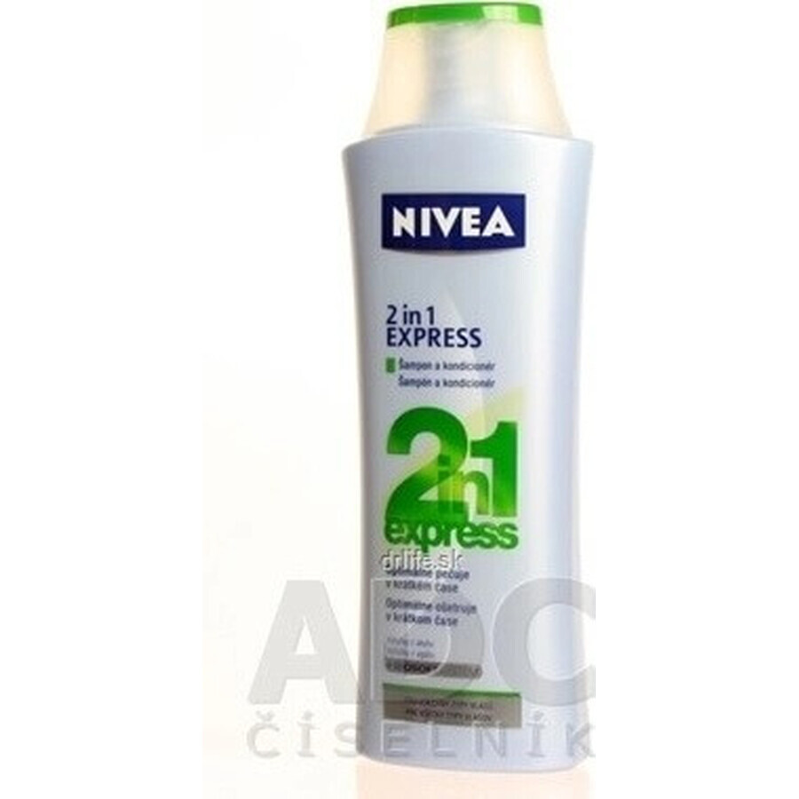 Șampon Nivea 2in1 Care Express 1×250 ml, șampon Șampon Nivea 2in1 Care Express 1×250 ml, șampon