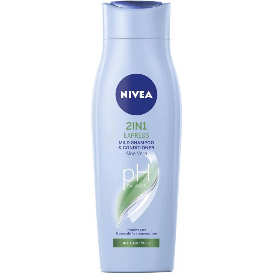 Șampon Nivea 2in1 Care Express 1×250 ml, șampon Șampon Nivea 2in1 Care Express 1×250 ml, șampon