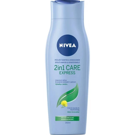 Shampoo Nivea 2in1 Care Express 1×250 ml, Shampoo