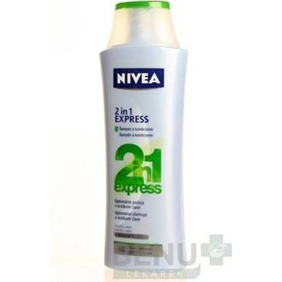 Șampon Nivea 2in1 Care Express 1×250 ml, șampon Șampon Nivea 2in1 Care Express 1×250 ml, șampon