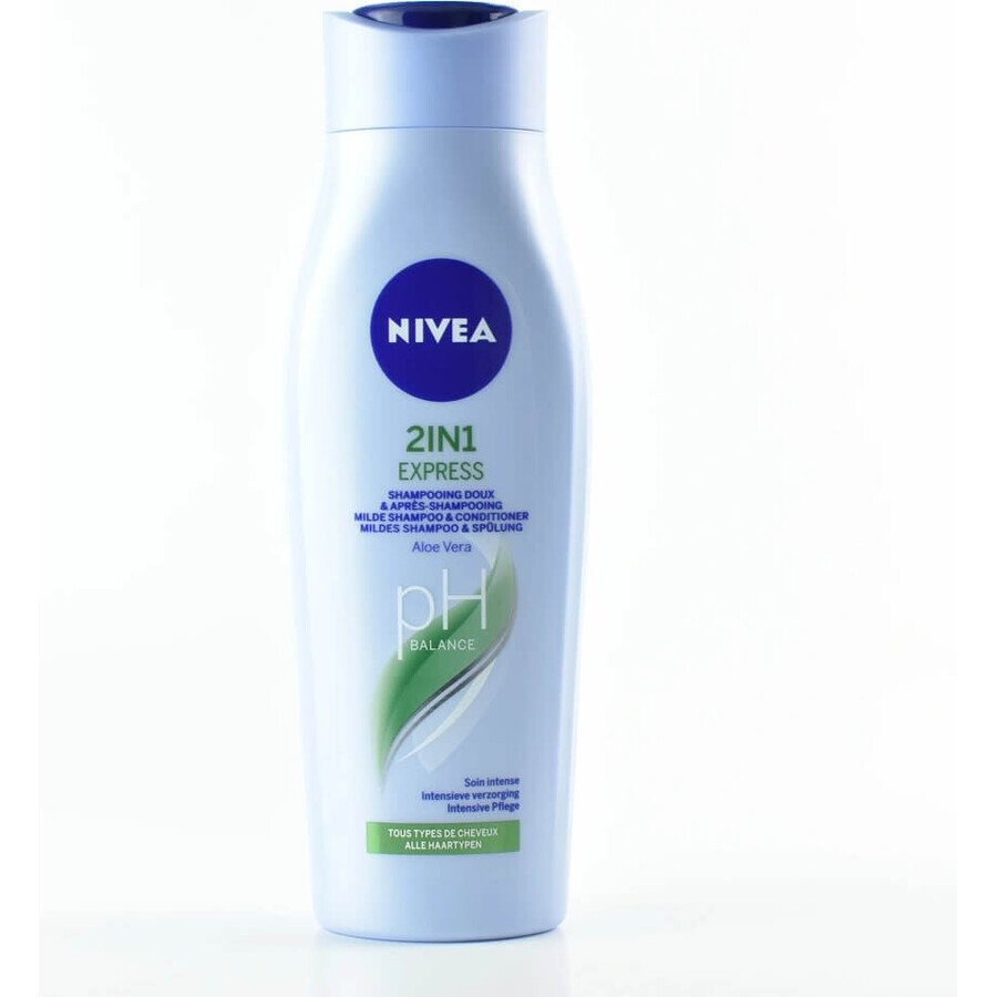 Șampon Nivea 2in1 Care Express 1×250 ml, șampon Șampon Nivea 2in1 Care Express 1×250 ml, șampon