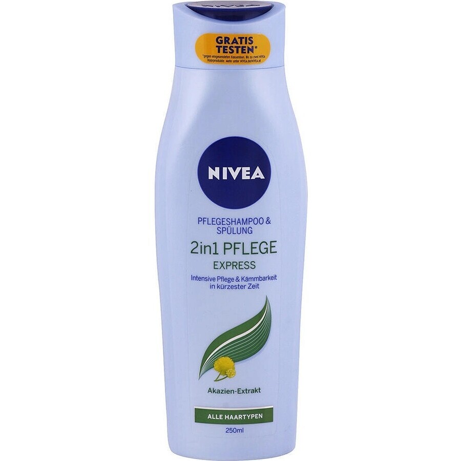 Șampon Nivea 2in1 Care Express 1×250 ml, șampon Șampon Nivea 2in1 Care Express 1×250 ml, șampon