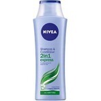 Șampon Nivea 2in1 Care Express 1×250 ml, șampon