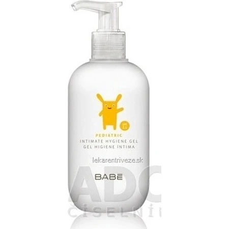 BABÉ DIE BABY Gel de higiene íntima 1×200 ml, gel para la higiene íntima del bebé, pH 5,5