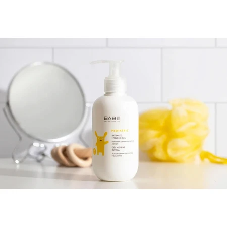 BABÉ DIE BABY Gel de higiene íntima 1×200 ml, gel para la higiene íntima del bebé, pH 5,5