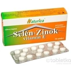 Naturica SELENIUM + ZINC, vitamin E 1×30 tbl, food supplement