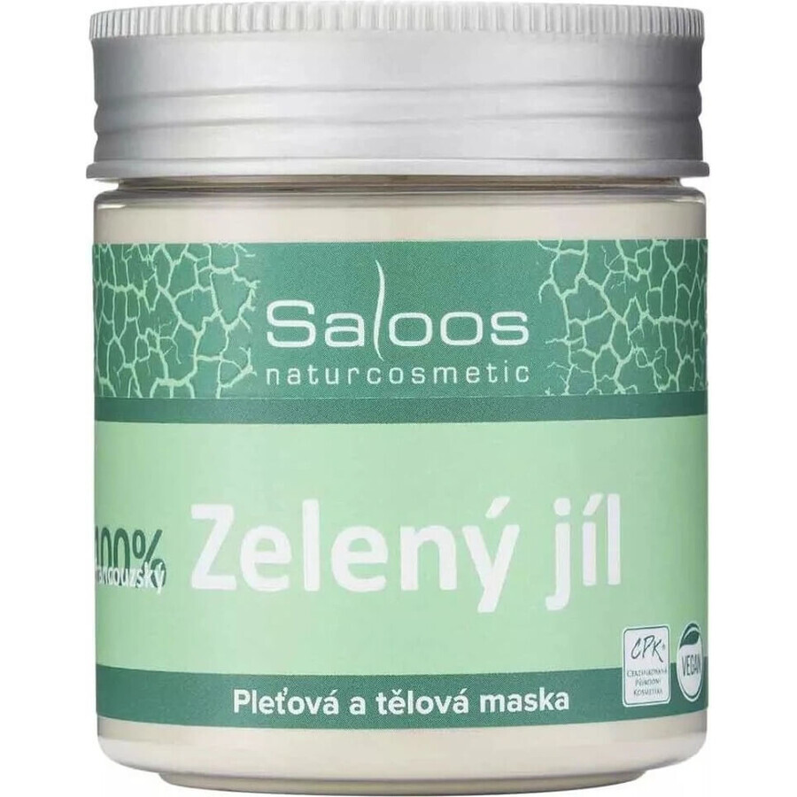 Saloos Green French Clay 1×140 g, clay