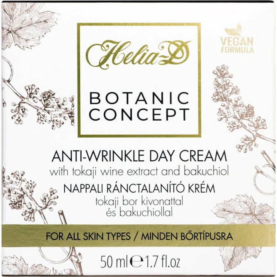 Helia_D Botanic Concept Anti-Wrinkle Day Cream 1×50 ml, anti-wrinkle cream