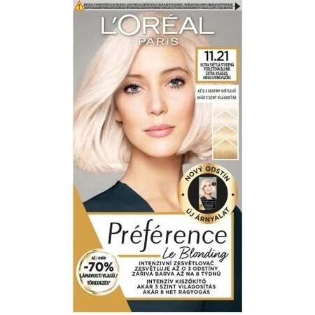 L'Oréal Paris Preference Le Blonding Ultra Light Cool Pearl Blonde 1×180 ml couleur