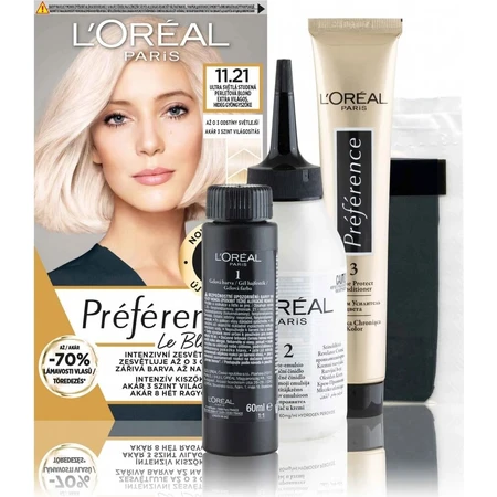 L'Oréal Paris Preference Le Blonding Ultra Light Cool Pearl Blonde 1×180 ml couleur