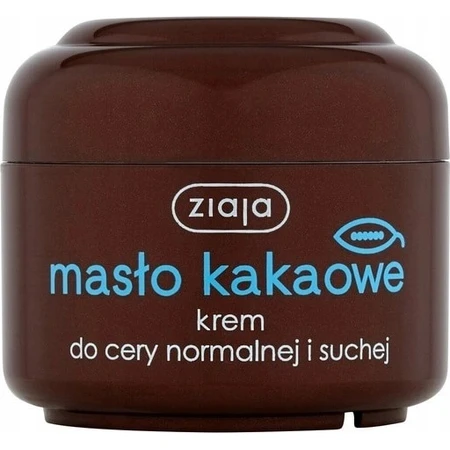 Ziaja - crema nutritiva para la piel con manteca de cacao 1×50 ml, crema para la piel