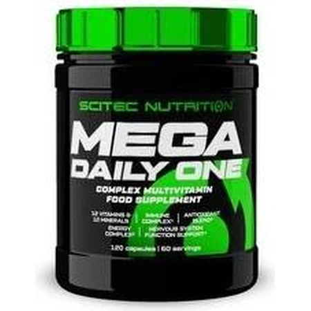 Scitec Nutrition Mega Daily One 1×120 cps, complément alimentaire
