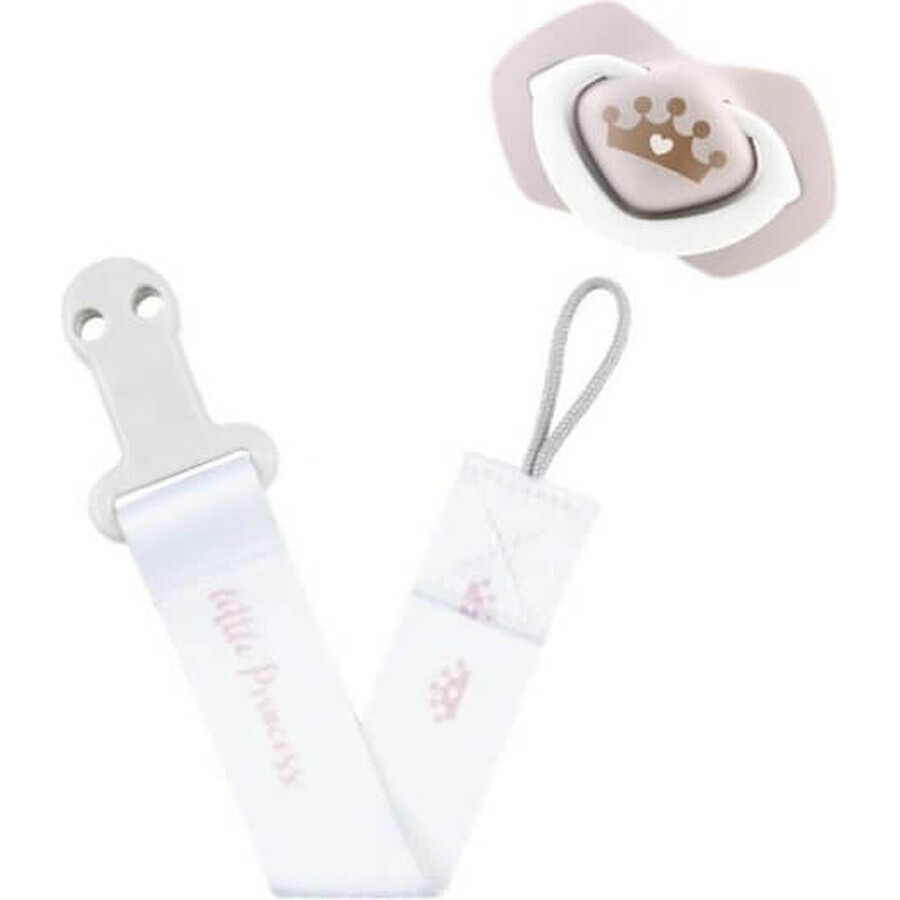 Royal pink baby pacifier ribbon 1×1 pc, baby pacifier ribbon