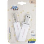 Nastro rosa reale del ciuccio del bambino 1×1 pc, nastro del ciuccio del bambino Nastro rosa reale del ciuccio del bambino 1×1 pc, nastro del ciuccio del bambino