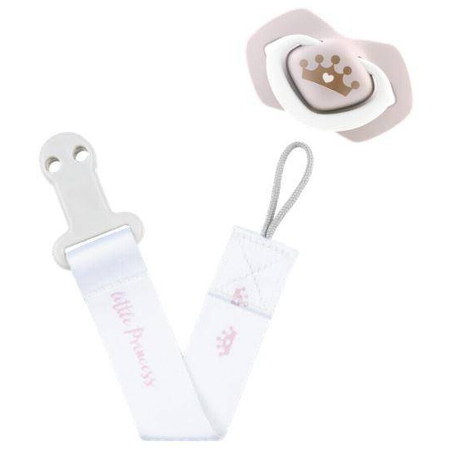 Royal pink baby pacifier ribbon 1×1 pc, baby pacifier ribbon