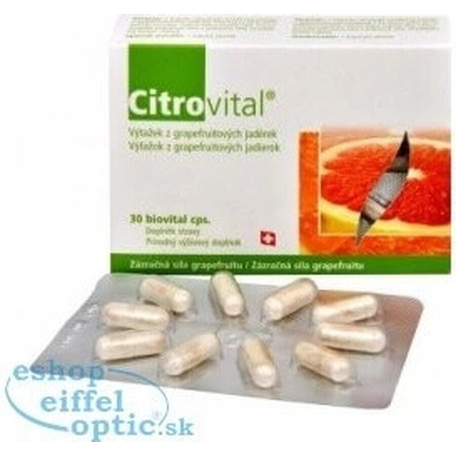 CITROVITAL CITROVITAL CAPSULES 1×30 cps, Nahrungsergänzungsmittel