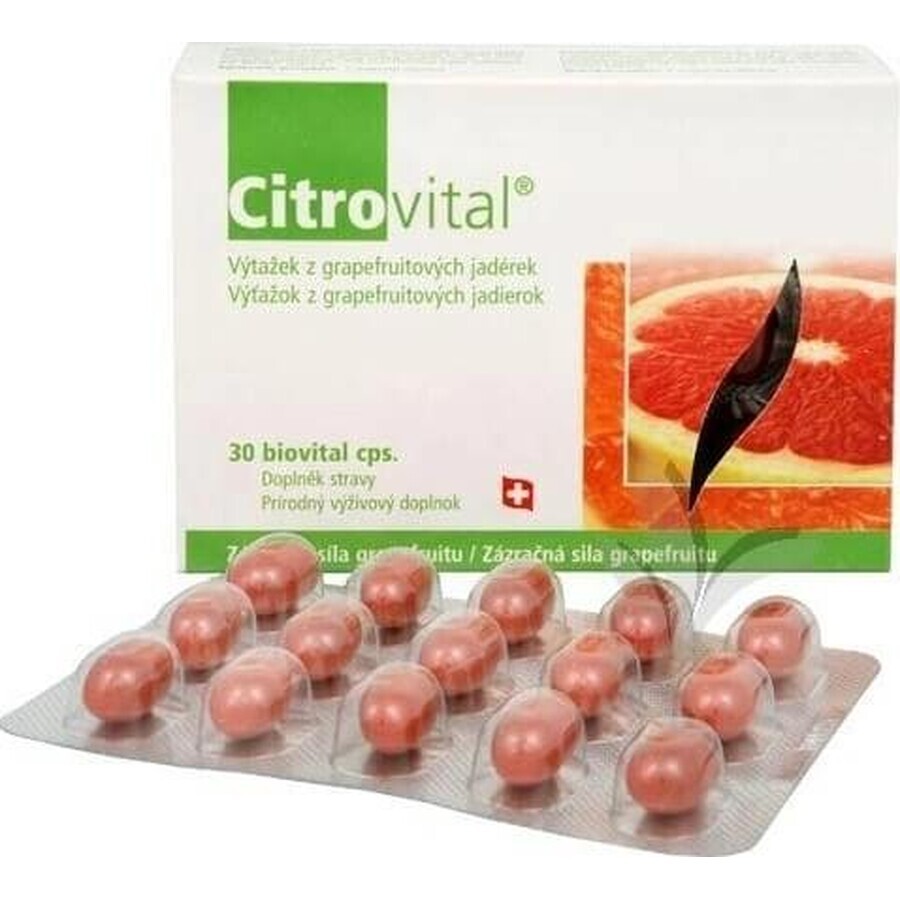 CITROVITAL CITROVITAL CAPSULES 1×30 cps, Nahrungsergänzungsmittel