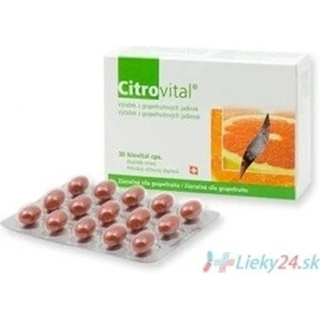 CITROVITAL CITROVITAL CÁPSULAS 1×30 cps, complemento alimenticio