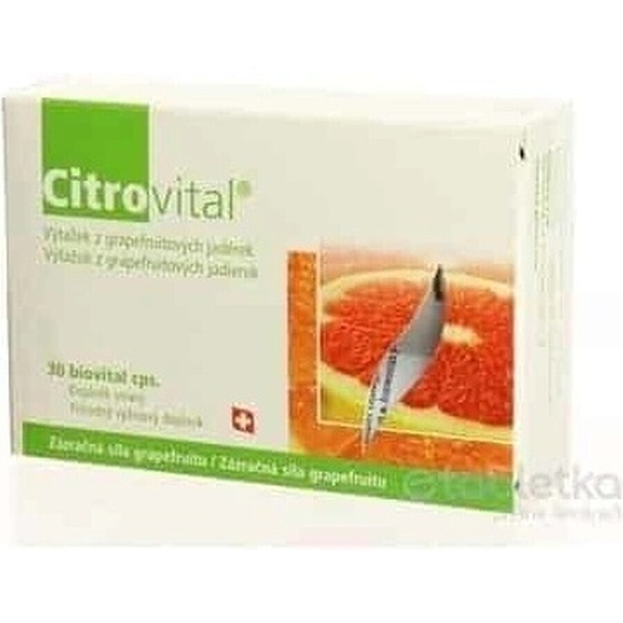 CITROVITAL CITROVITAL CAPSULES 1×30 cps, Nahrungsergänzungsmittel