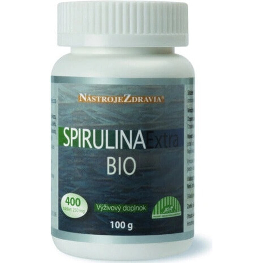 SPIRULINA EXTRA BIO 1×400 tbl, spirulina