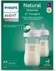 Philips AVENT Natural Response Sticlă de sticlă 240 ml, 1m+ 2 buc 1×2 buc, sticlă
