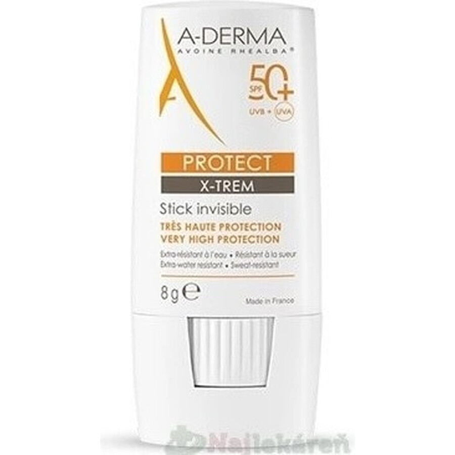 A-DERMA PROTECT X-TREM STICK 50+ transparent stick 1x8 g A-DERMA PROTECT X-TREM STICK 50+ transparent stick 1x8 g