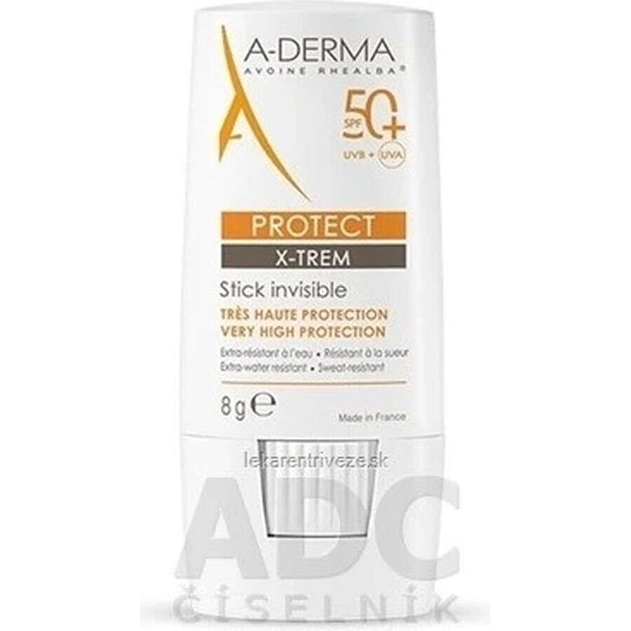 A-DERMA PROTECT X-TREM STICK 50+ transparent stick 1x8 g A-DERMA PROTECT X-TREM STICK 50+ transparent stick 1x8 g