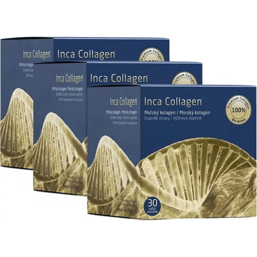 Inca Collagen Collagen 3 month collagen cure + C&D vitamin 1×1 set, nutritional supplement