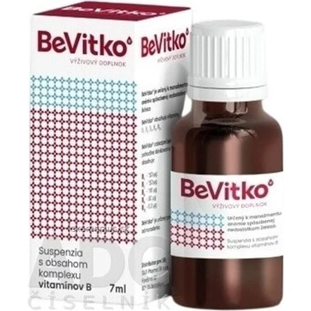 BeVitko 1x7ml, suspension containing vitamin B complex