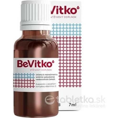 BeVitko 1x7ml, suspension containing vitamin B complex