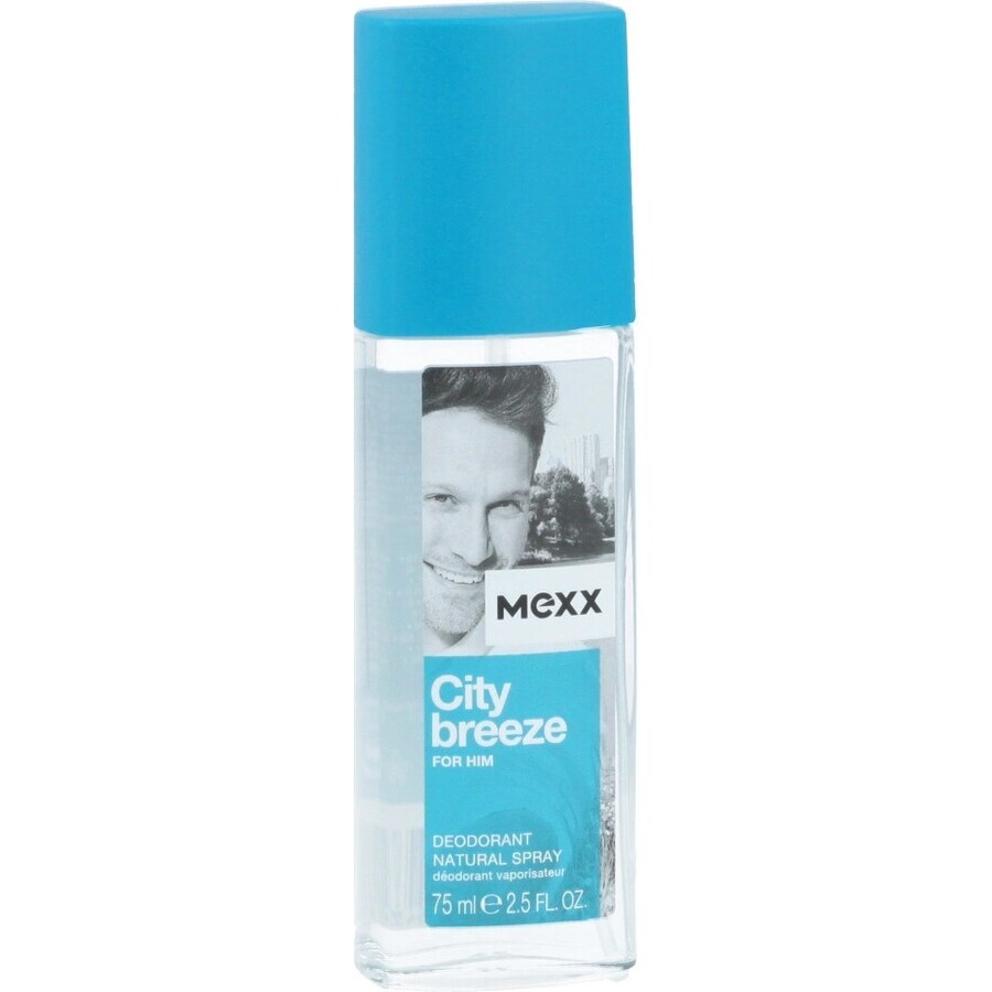 Mexx City Breeze For Him Deo Deo 75ml 1×75 ml 1×75 ml, eau de toilette Mexx City Breeze For Him Deo Deo 75ml 1×75 ml 1×75 ml, eau de toilette