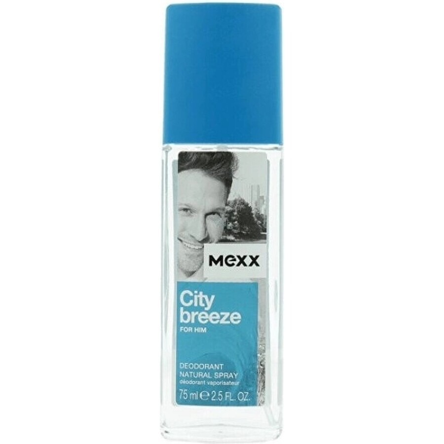 Mexx City Breeze For Him Deo Deo 75ml 1×75 ml 1×75 ml, eau de toilette Mexx City Breeze For Him Deo Deo 75ml 1×75 ml 1×75 ml, eau de toilette
