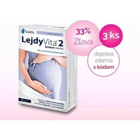 LejdyVita 2 Je vais être maman 1×30 cps, complément alimentaire