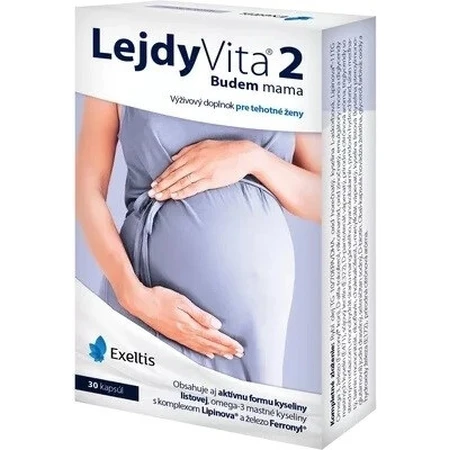 LejdyVita 2 Je vais être maman 1×30 cps, complément alimentaire