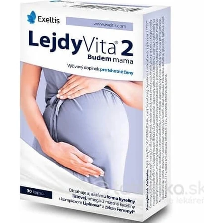 LejdyVita 2 Je vais être maman 1×30 cps, complément alimentaire