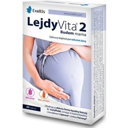 LejdyVita 2 Je vais être maman 1×30 cps, complément alimentaire