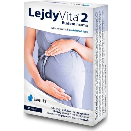 LejdyVita 2 Je vais être maman 1×30 cps, complément alimentaire