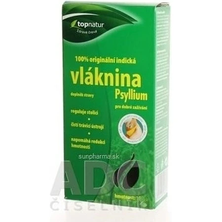 topnatur PSYLLIUM FIBER 1×100 g, complemento alimenticio