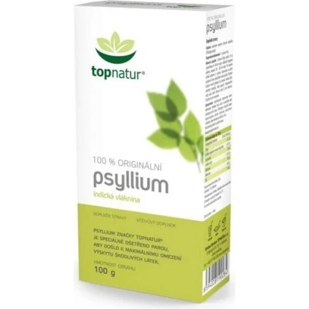 topnatur PSYLLIUM FIBER 1×100 g, complemento alimenticio