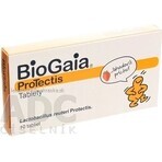 BioGaia ProTectis 1×10 stuks, kauwtabletten - aardbeiensmaak BioGaia ProTectis 1×10 stuks, kauwtabletten - aardbeiensmaak