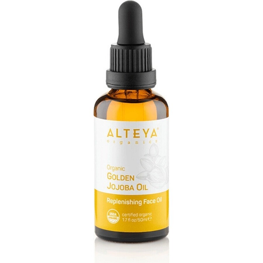 Alteya Organics Huile de jojoba 1×50 ml, huile pour le corps