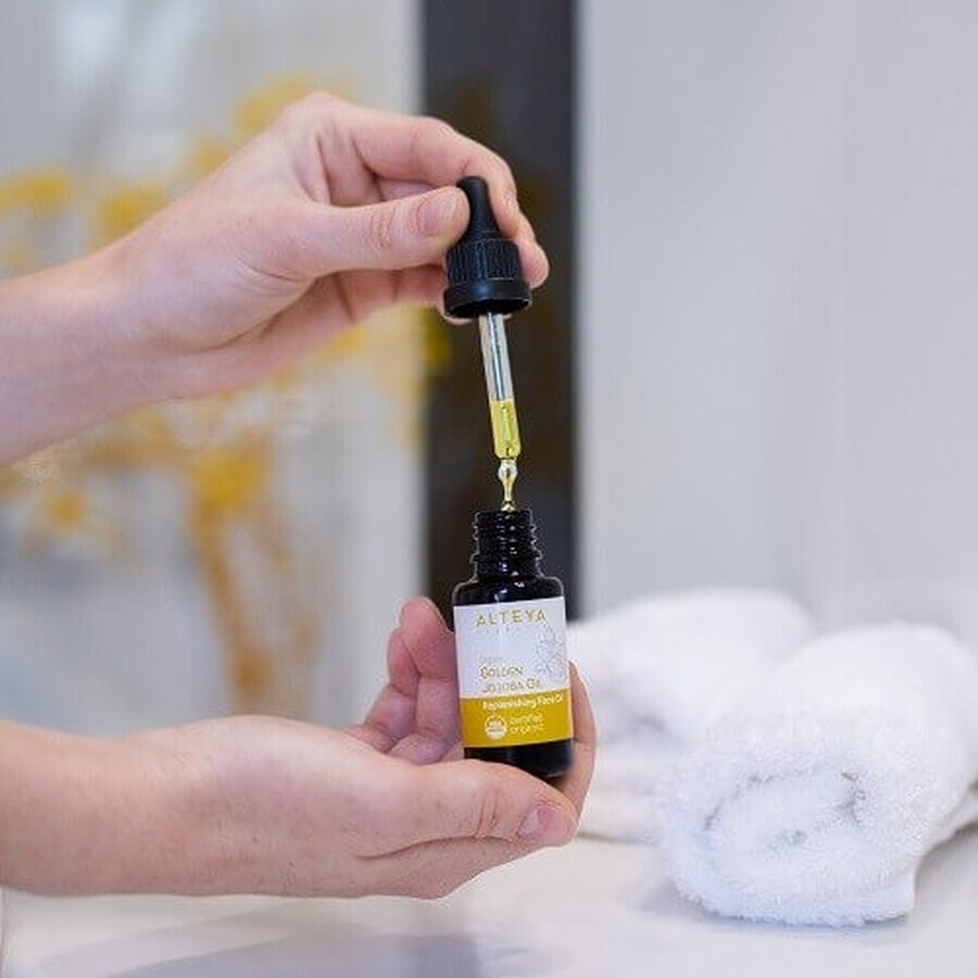 Alteya Organics Huile de jojoba 1×50 ml, huile pour le corps