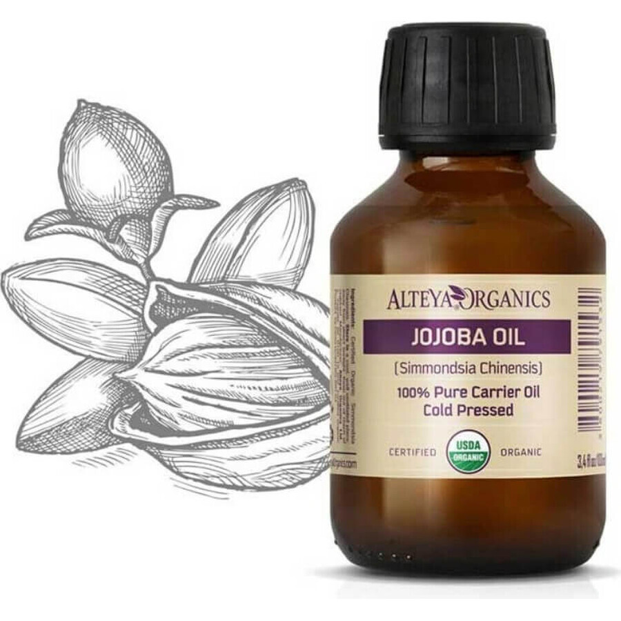 Alteya Organics Huile de jojoba 1×50 ml, huile pour le corps